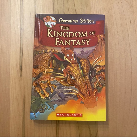 Geronimo Stilton The Kingdom of Fantasy Hard Cover kids book, Adventure, Reading - Picture 1 of 3